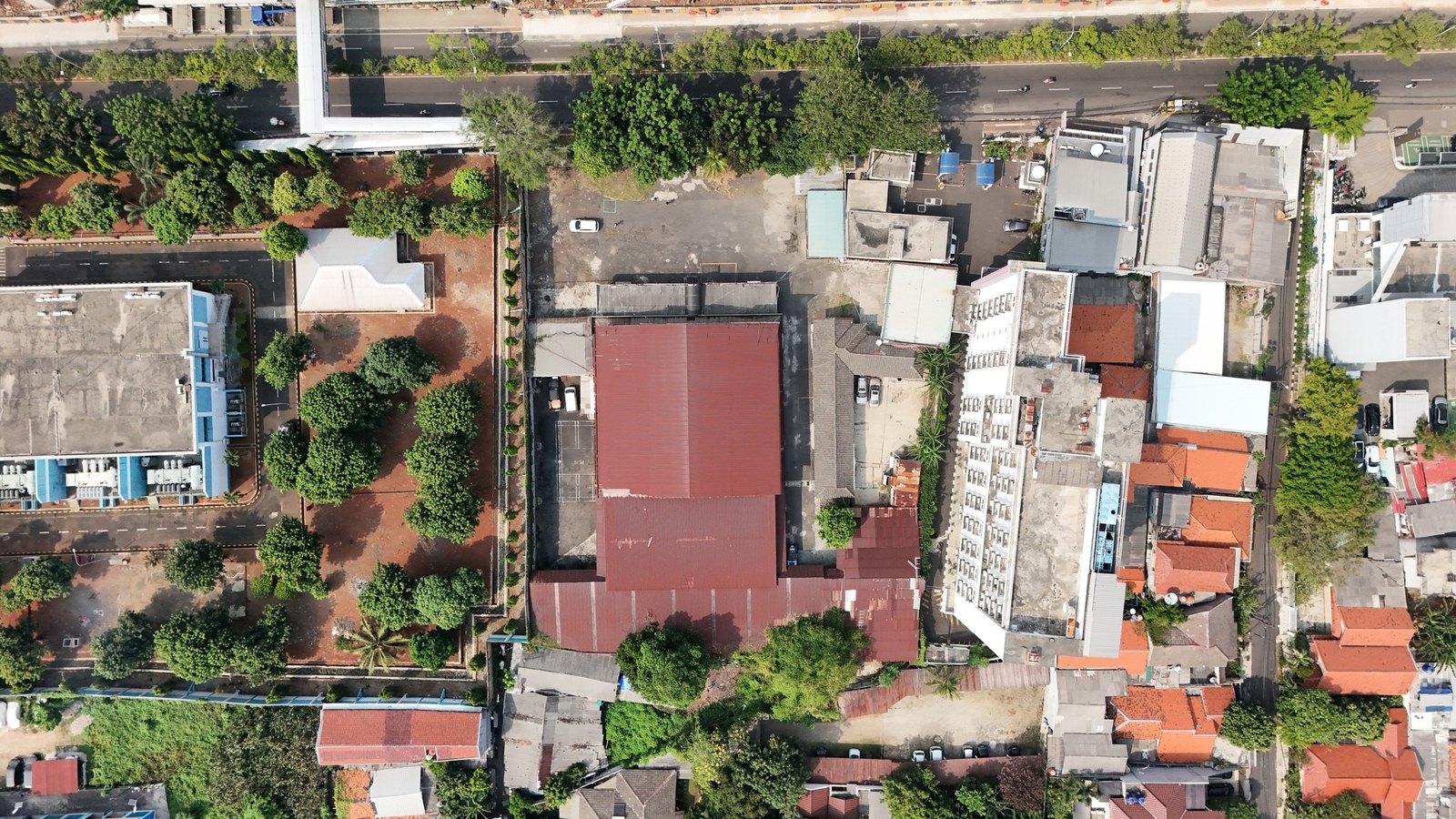 Contoh foto udara properti Fleksidrone